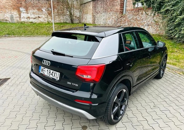 Audi Q2 cena 102900 przebieg: 66000, rok produkcji 2019 z Pasym małe 254